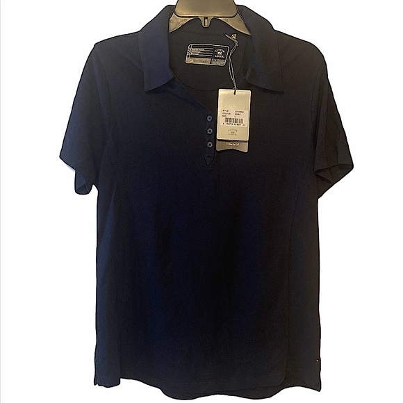 Cutter & Buck Tops - NWT - Cutter & Buck ladies navy blue polo shirt